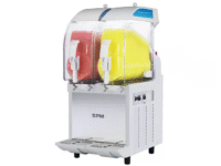 เครื่องทำน้ำแข็งเกล็ดหิมะ SPM slush machine I-PRO 2 BOWLS, WITH MECHANICAL CONTROL - R290