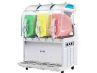 เครื่องทำน้ำแข็งเกล็ดหิมะ SPM slush machine I-PRO 3 BOWLS, WITH MECHANICAL CONTROL
